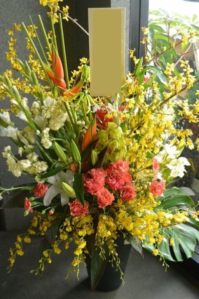 画像11: 御祝アレンジ（トールタイプ）20,000円 (11)