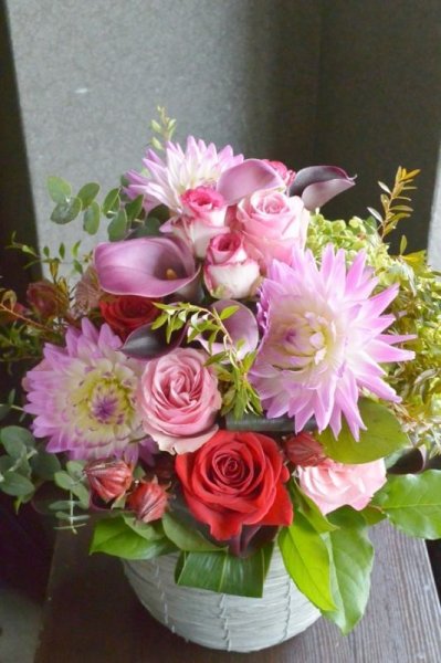 画像2: 御祝アレンジ（ドームタイプ）8,000円 (2)