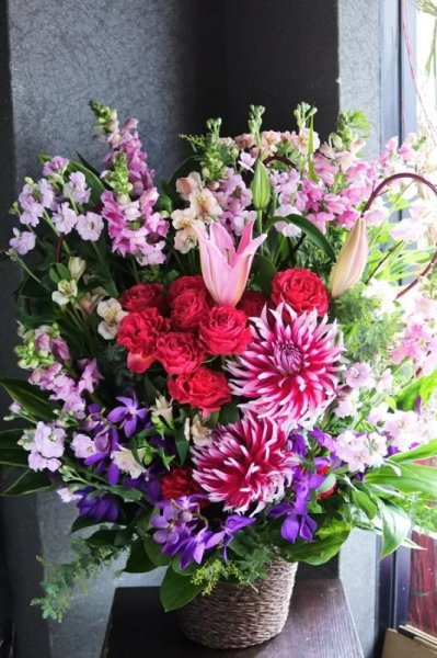 画像10: 御祝アレンジ（トールタイプ）15,000円 (10)