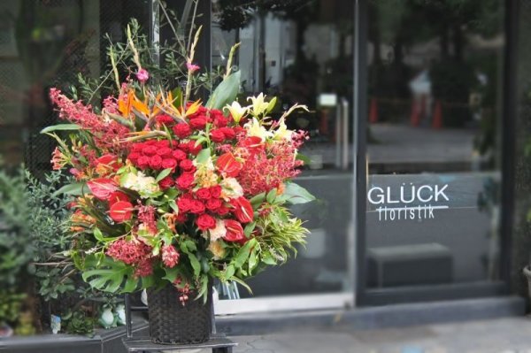 画像3: 御祝アレンジ（トールタイプ）40,000円 (3)